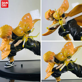 Demon Slayer Anime Figure Tanjirou Agatsuma,Zenitsu,Kyoujurou 15 cm.