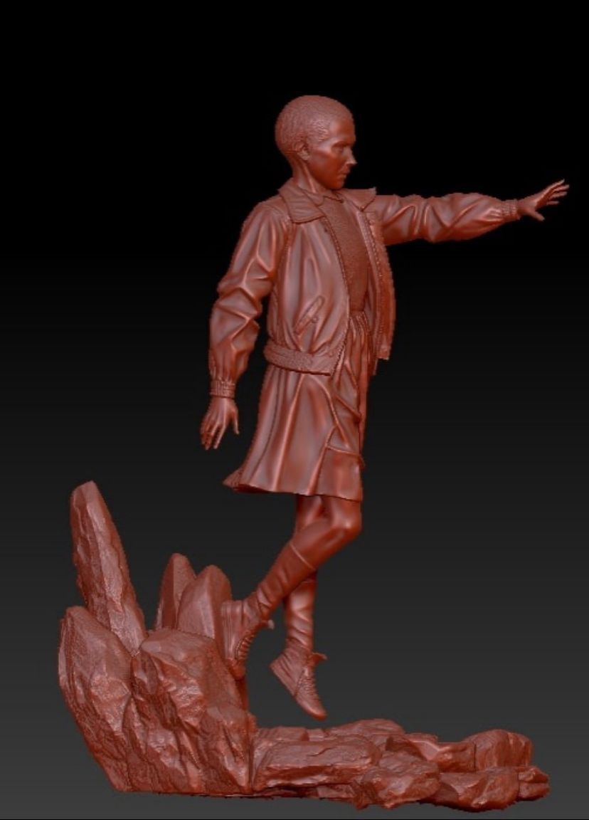 Eleven em Resina e Pintado a Mão