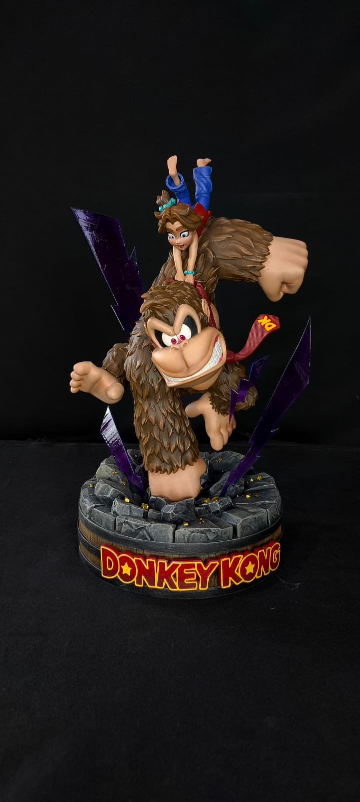 Diorama Donkey Kong 33 cm.