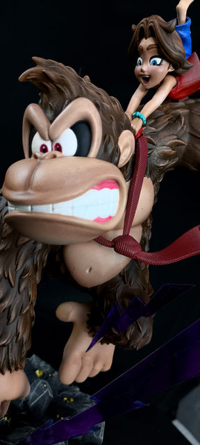 Diorama Donkey Kong 33 cm.