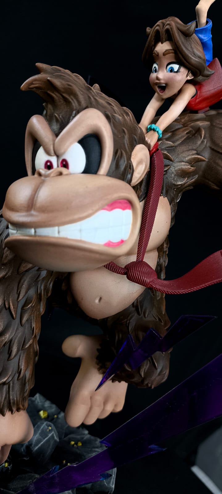 Diorama Donkey Kong 33 cm.