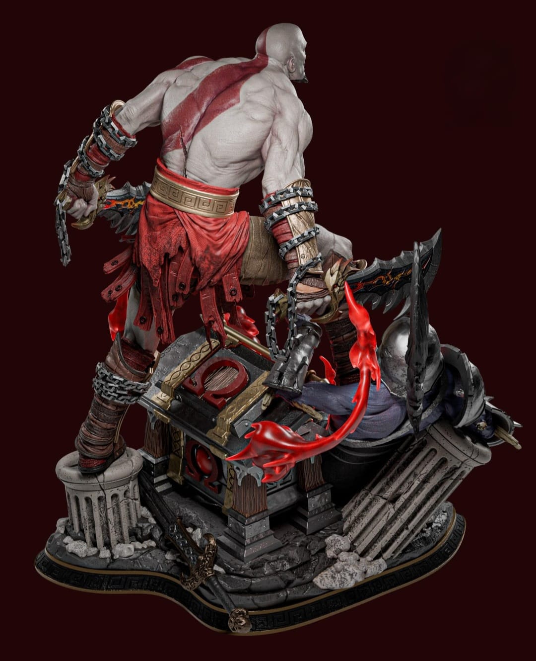 Diorama Premium de Kratos/God Of War