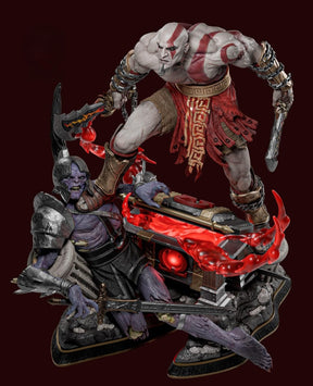 Diorama Premium de Kratos/God Of War