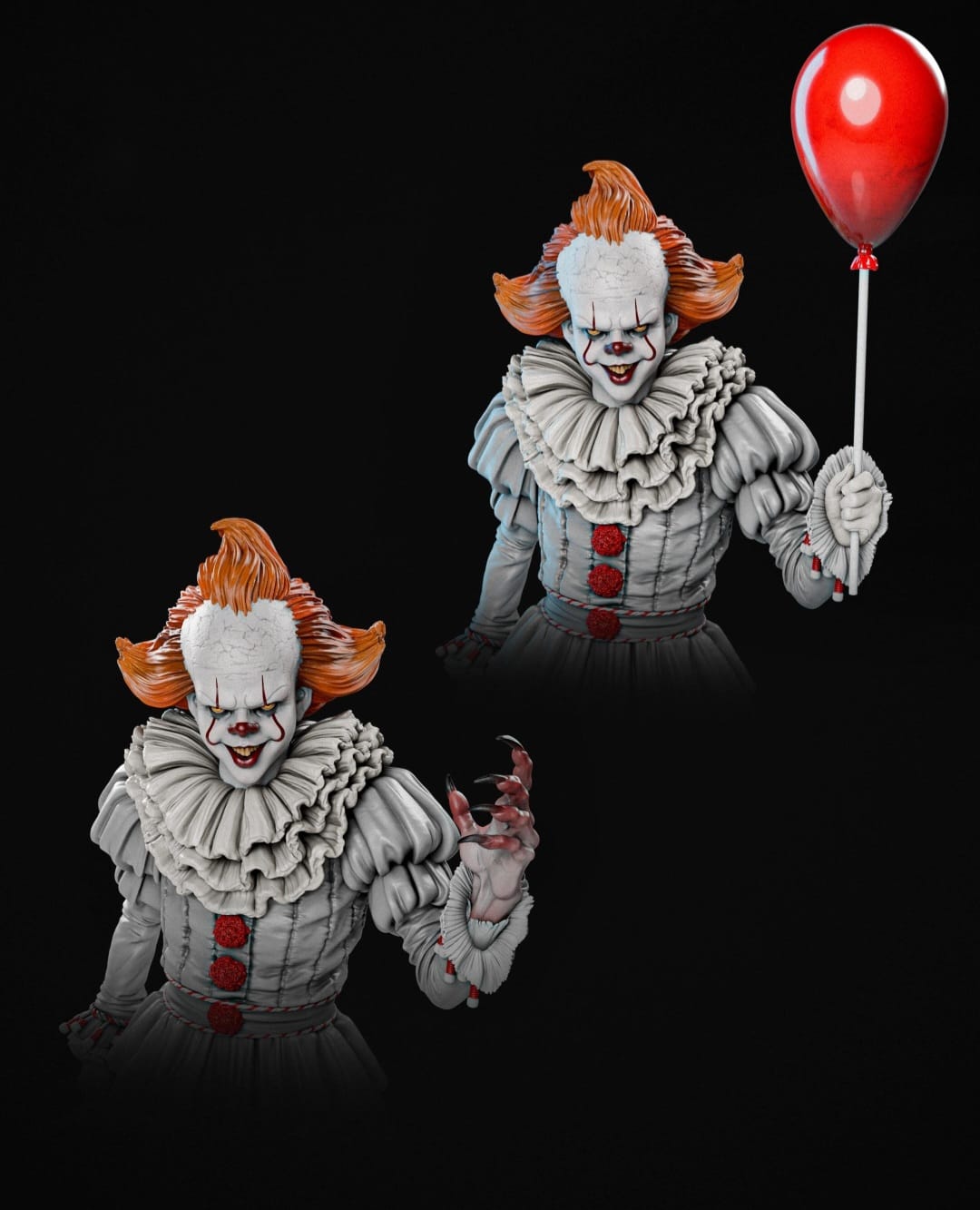 Colecionável Pennywise de"Bem Vindo a Derry"