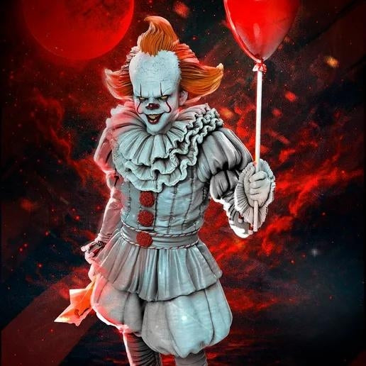 Colecionável Pennywise de"Bem Vindo a Derry"