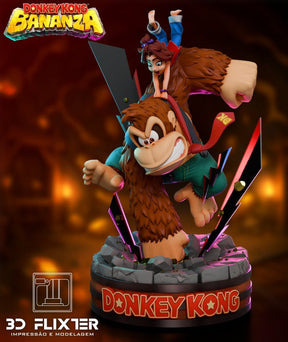 Diorama Donkey Kong 33 cm.