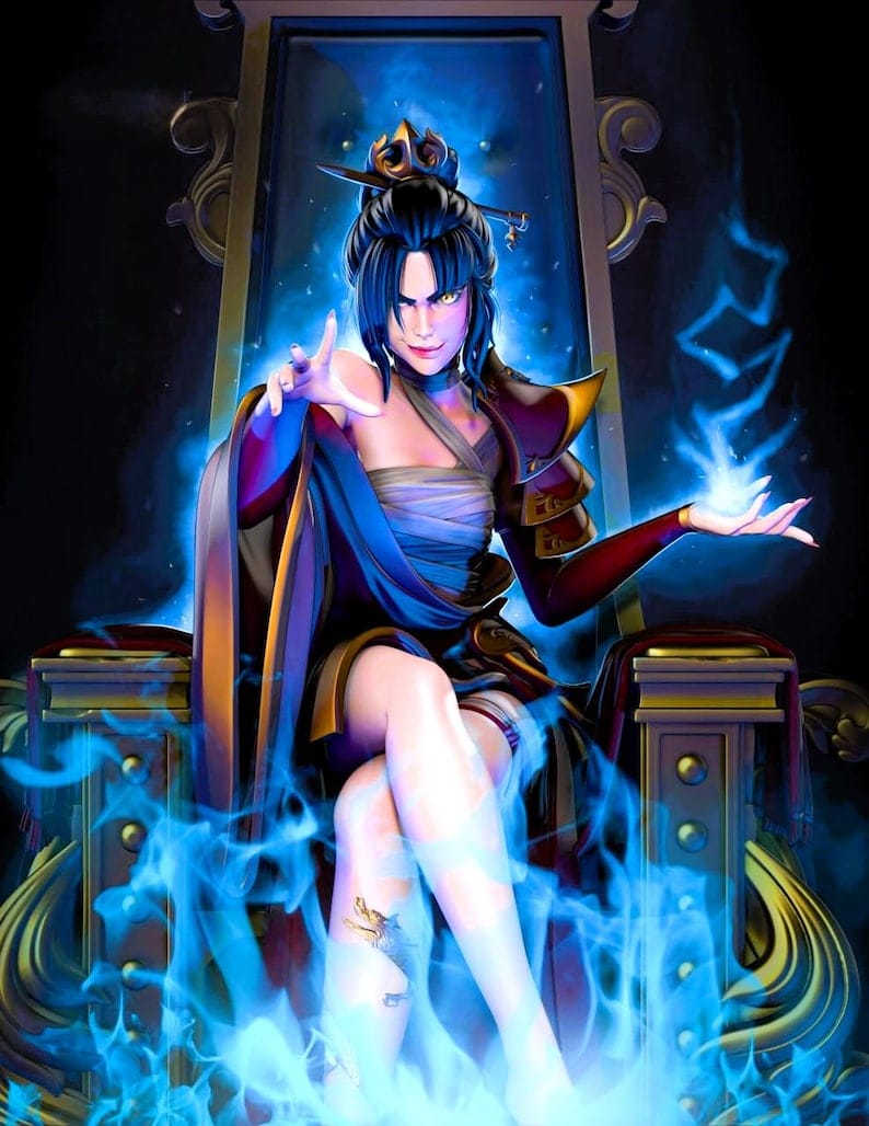 Diorama Azula-Último Mestre do Ar