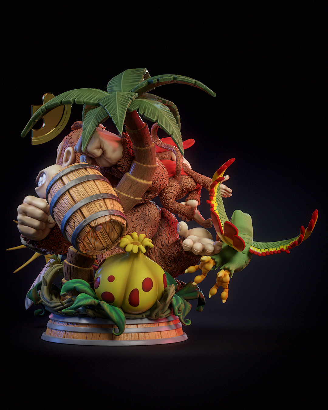 Diorama Nostálgico Donkey Kong 3