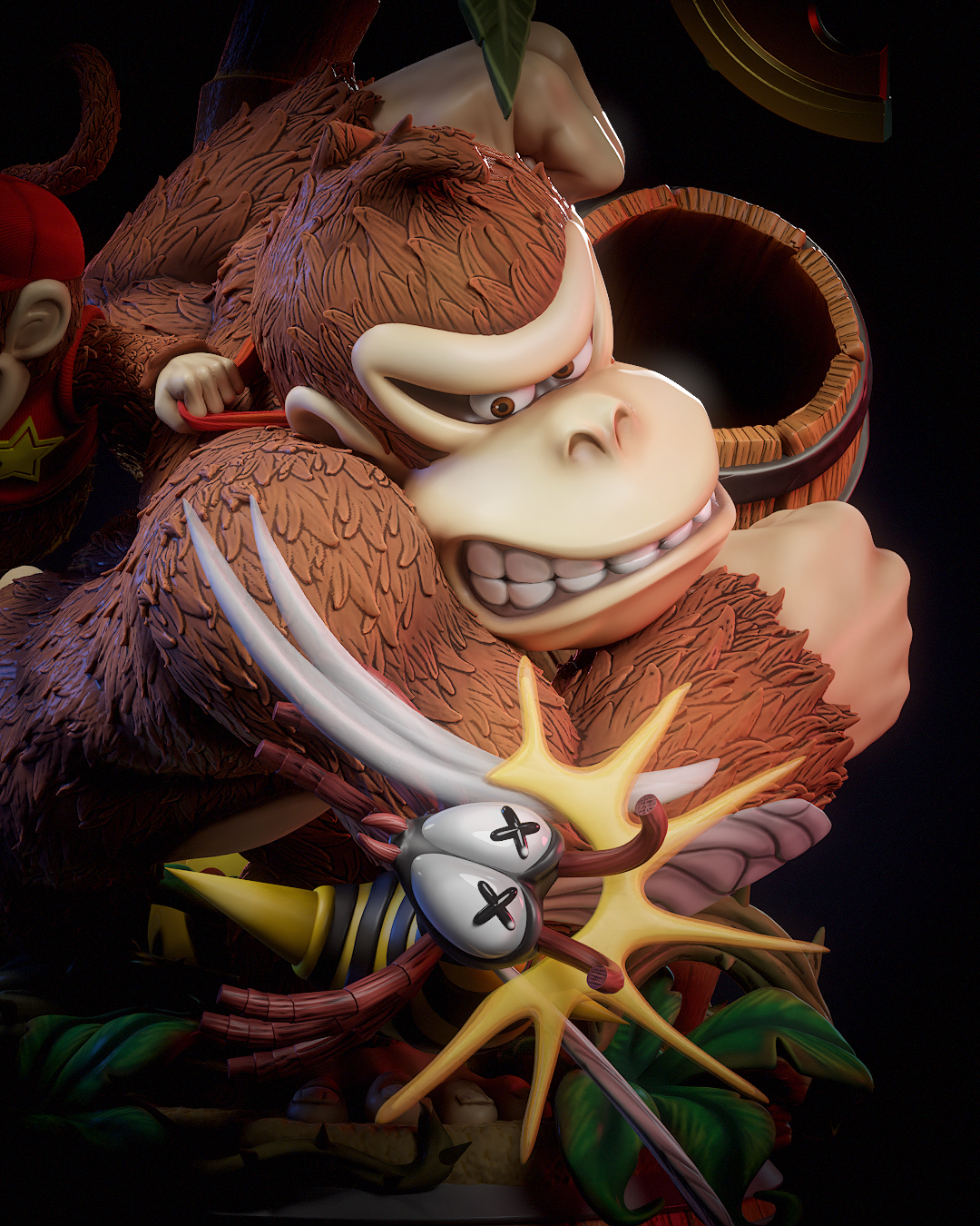 Diorama Nostálgico Donkey Kong 3