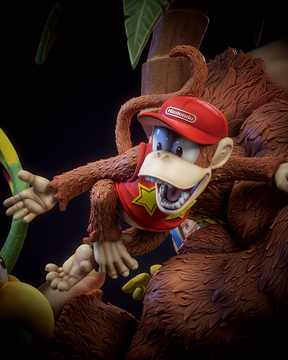 Diorama Nostálgico Donkey Kong 3