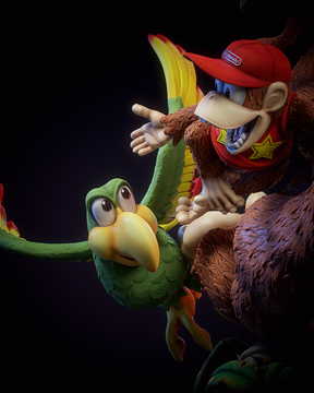 Diorama Nostálgico Donkey Kong 3