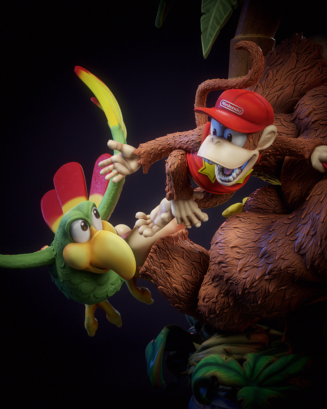 Diorama Nostálgico Donkey Kong 3